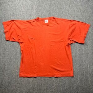 Vintage Chip and Pepper T-Shirt Mens XL Orange 90s Stitch Cotton Logo